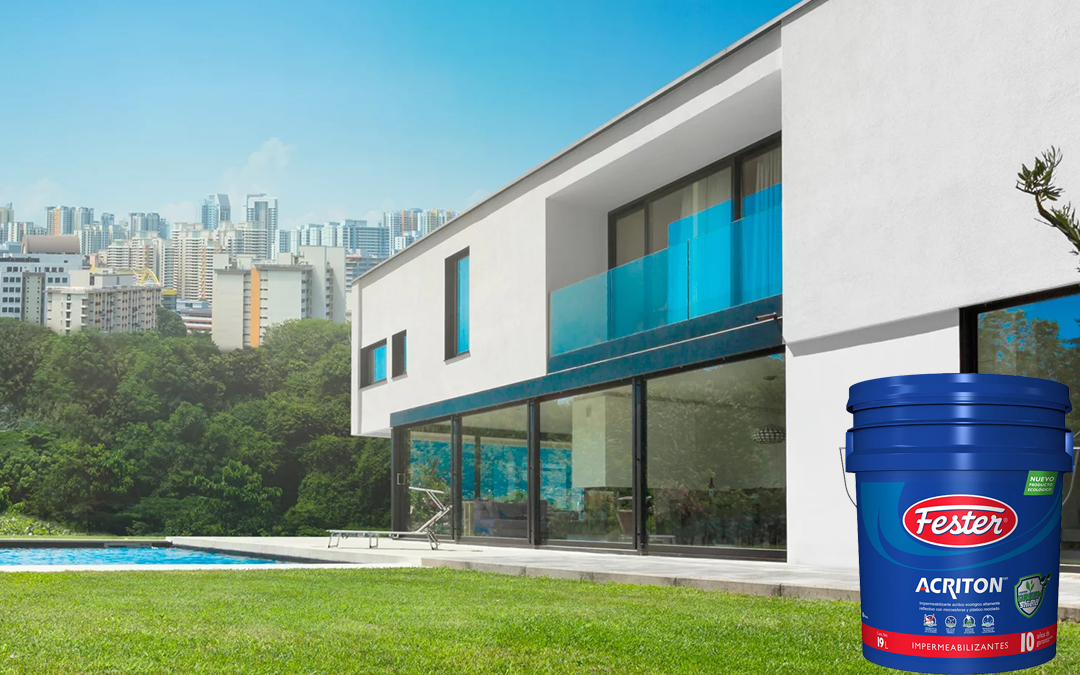 Impermeabilización ecológica para tu hogar en Toluca: conoce Fester Acriton Green Shield